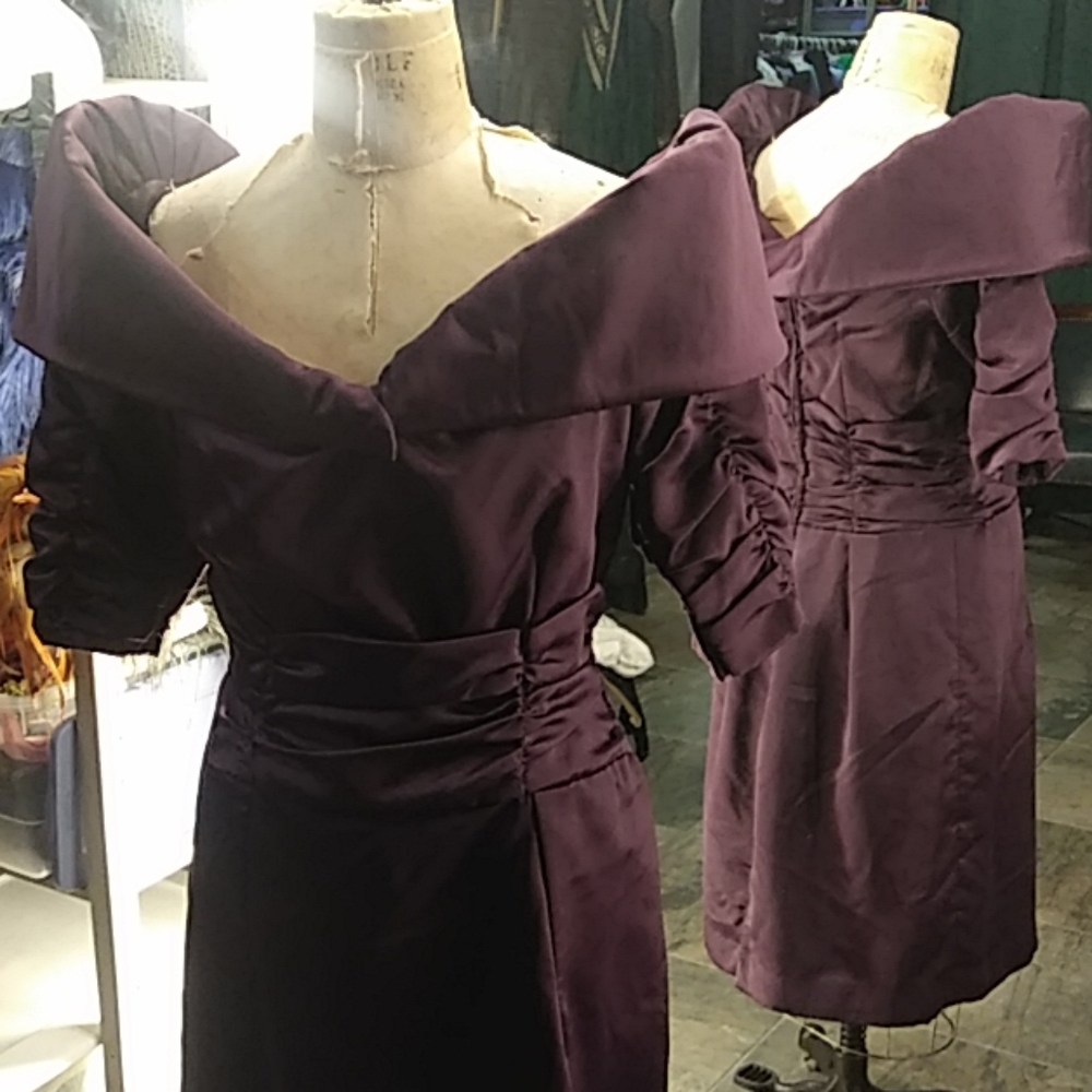 Vintage Cocktail Wine dress